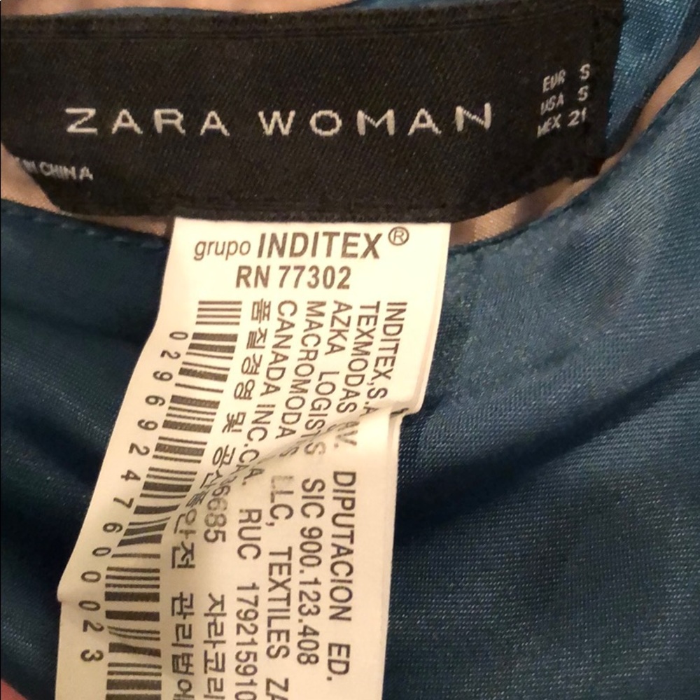 Zara reversible embroidered bomb jacket - Picture 8 of 8